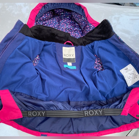 Roxy, Pink Technical Snow jacket and bibs set, 4/5 - Picture 3 of 8